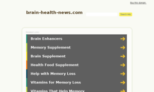 Com.brain-health-news.com thumbnail