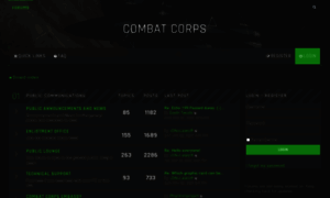 Combatcorps.com thumbnail