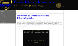 Combatmattersinternational.com thumbnail