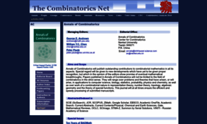 Combinatorics.net thumbnail