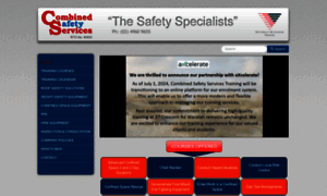 Combinedsafety.com.au thumbnail