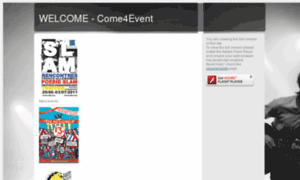 Come4event.com thumbnail