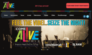 Comealive2013.com thumbnail