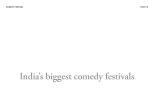 Comedyfestival.in thumbnail