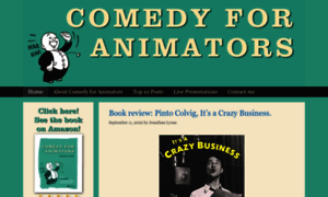 Comedyforanimators.com thumbnail