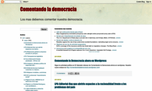 Comentandolademocracia.blogspot.com thumbnail