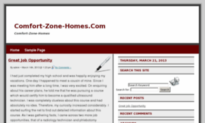 Comfort-zone-homes.com thumbnail