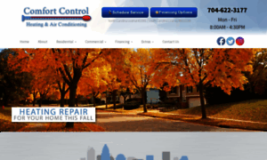 Comfortcontrolnc.com thumbnail