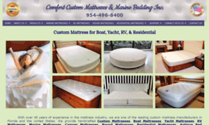 Comfortcustombedding.com thumbnail