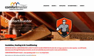 Comfortmaster.co.nz thumbnail