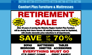 Comfortplusfurniture.ca thumbnail