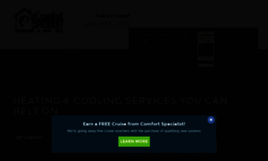 Comfortspecialisthvac.com thumbnail
