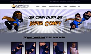 Comfysplints.com thumbnail