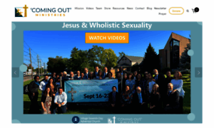 Comingoutministries.org thumbnail