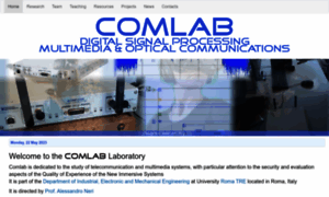 Comlab.uniroma3.it thumbnail