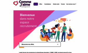 Commejaime.sitederecrutement.com thumbnail