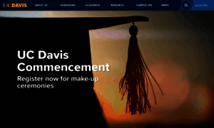 Commencement.ucdavis.edu thumbnail