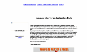 Comment-reserver-taxi-moto-paris.vous-ici.com thumbnail