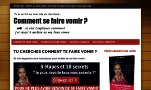 Commentsefairevomir.fr thumbnail