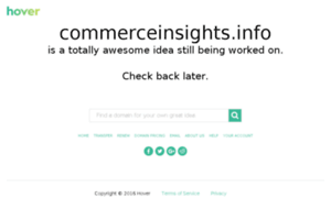 Commerceinsights.info thumbnail