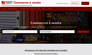 Commerces-a-vendre.com thumbnail