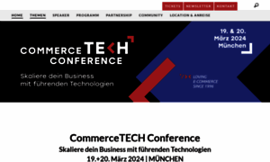 Commercetech-conference.de thumbnail