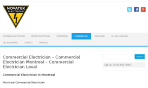 Commercial-electrician-montreal.com thumbnail