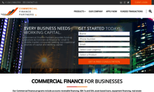 Commercialfinancepartners.com thumbnail