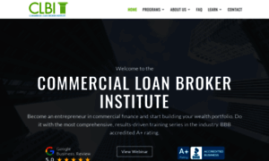 Commercialloanbrokerinstitute.com thumbnail