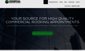 Commercialroofingleads.com thumbnail