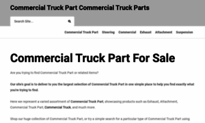 Commercialtruckparts-50466.net thumbnail