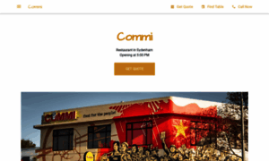 Commi-restaurant.business.site thumbnail