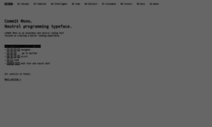 Commitmono.com thumbnail