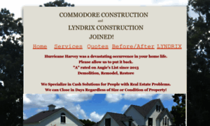 Commodoreconstructiontx.com thumbnail