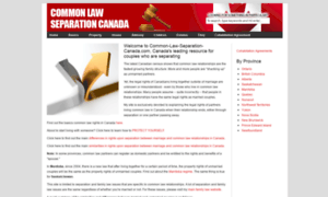 Common-law-separation-canada.com thumbnail
