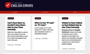 Commonenglisherrors.com thumbnail