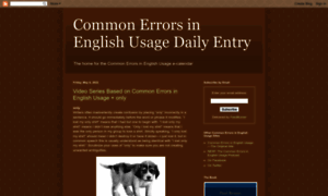 Commonerrorscalendar.blogspot.com thumbnail