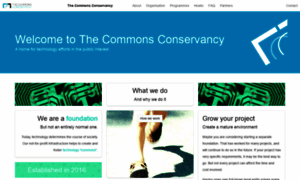 Commonsconservancy.org thumbnail