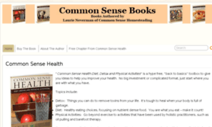 Commonsensebooks.com thumbnail