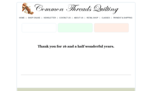 Commonthreadsquilting.com thumbnail
