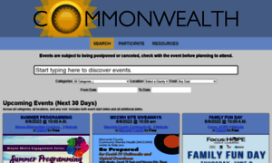 Commonwealth.mccmh.net thumbnail