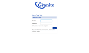 Commportal.granitevoip.com thumbnail