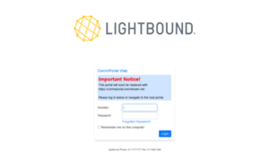 Commportal.lightbound.net thumbnail