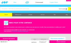 Communaute.joemobile.fr thumbnail