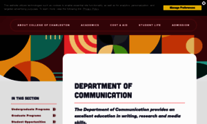 Communication.cofc.edu thumbnail
