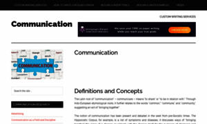 Communication.iresearchnet.com thumbnail