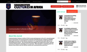 Communicationculturesinafrica.com thumbnail