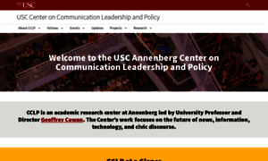 Communicationleadership.usc.edu thumbnail