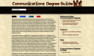 Communicationsdegrees.net thumbnail