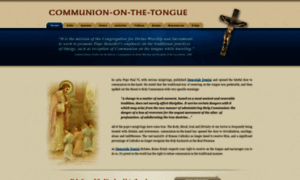 Communion-on-the-tongue.org thumbnail